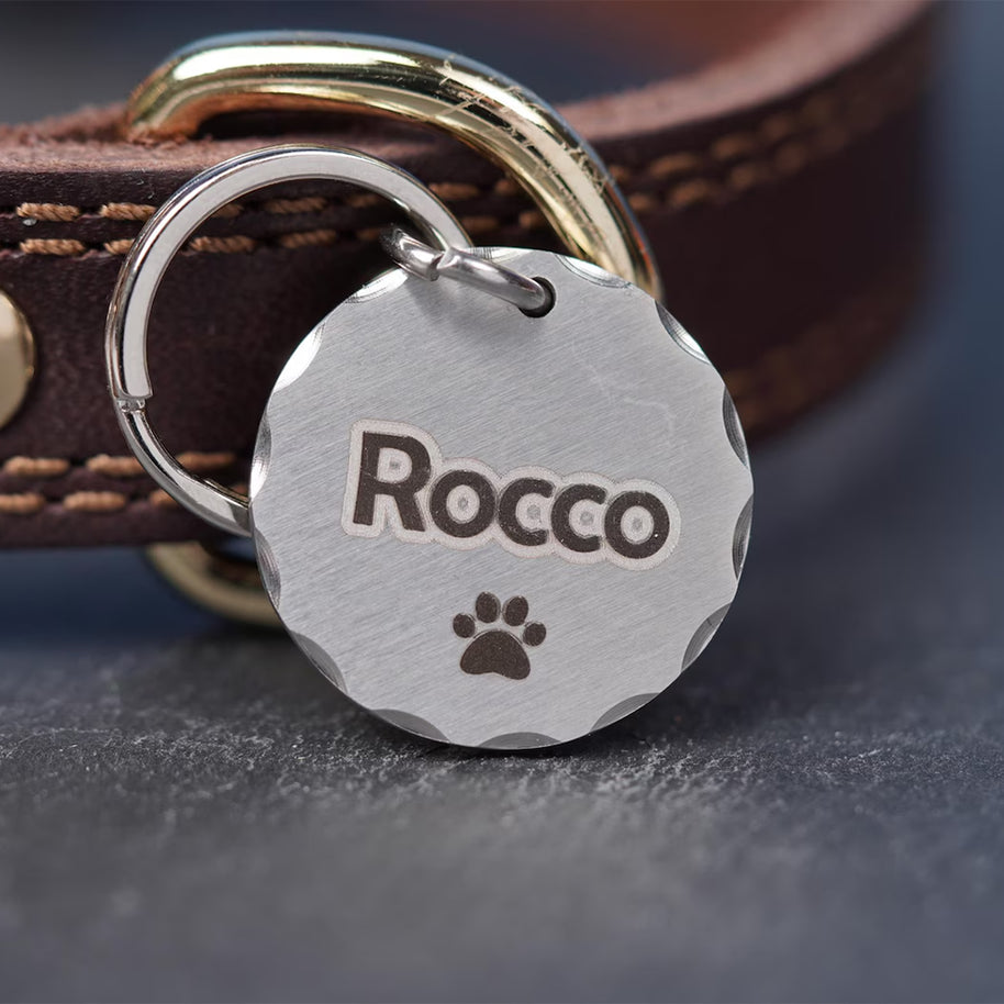 Personalised Engraved Stainless Steel Pet Tags